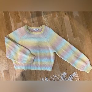 BB Dakota rainbow sweater